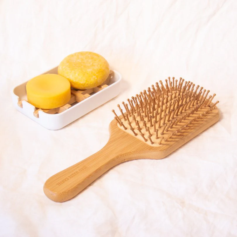 Anti-Frizz Bamboo Hair Brush - Image 3